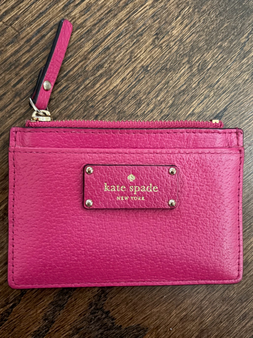 kate spade Zip ID w/Card Slots
